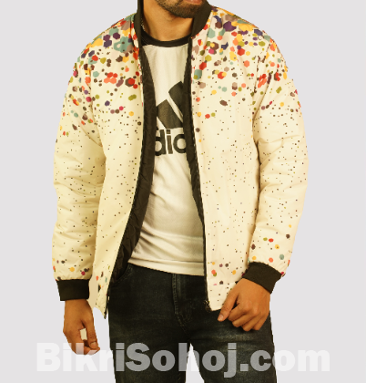 Premium Printed Winter Jacket For Men